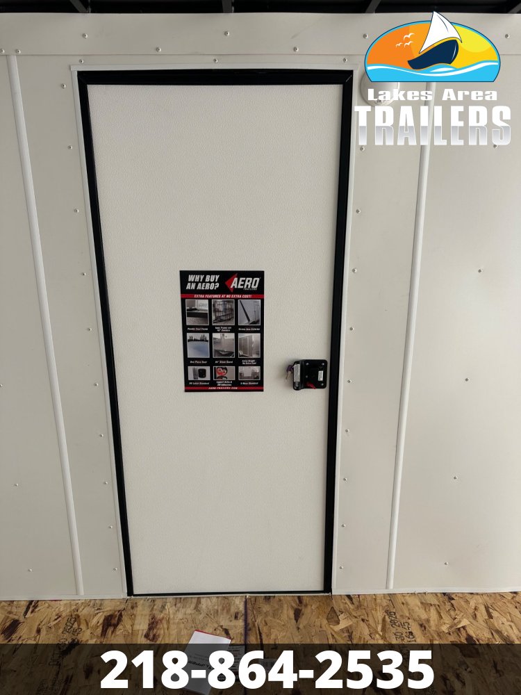 2026 AERO 7X16 CHARCOAL BLACKOUT ENCLOSED TRAILER