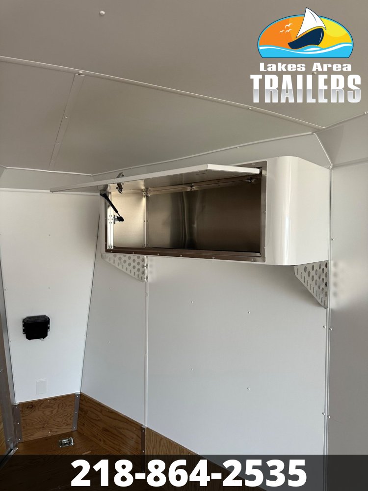 2026 NEO 7.5X29 NASX CHARCOAL ALUMINUM ENCLOSED SNOWMOBILE TRAILER