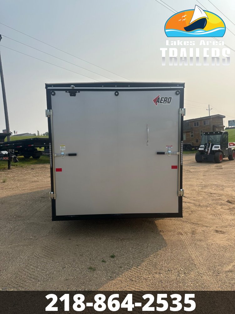 2026 AERO 7X16 SILVER ENCLOSED TRAILER