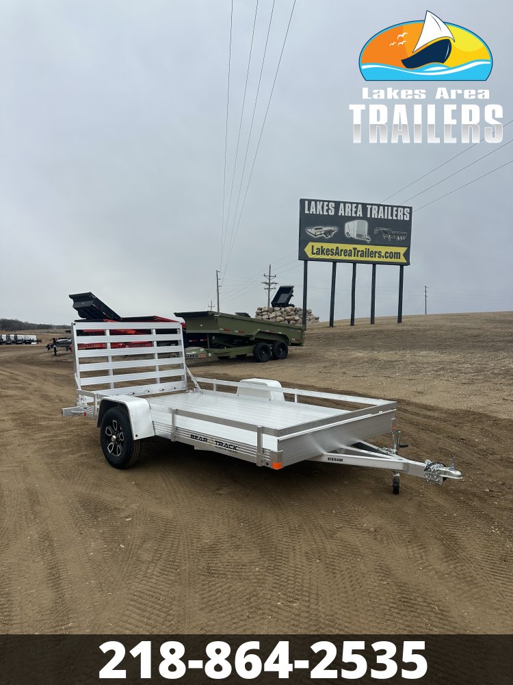 2026 BEAR TRACK 76''X144'' ALUMINUM UTILITY TRAILER