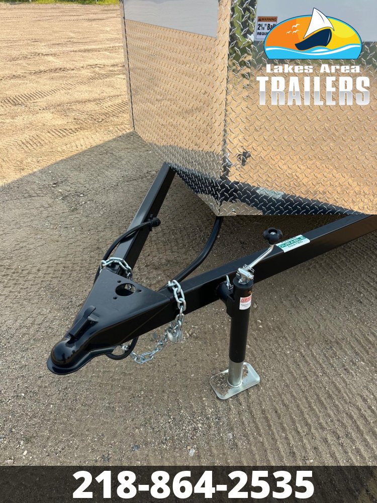 2026 AERO 7X18 WHITE ENCLOSED TRAILER