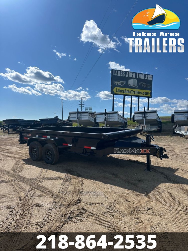 2025 RAWMAXX 83X14 GDX DUMP TRAILER