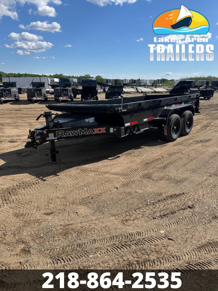 2025 RAWMAXX 83X14 GDX DUMP TRAILER