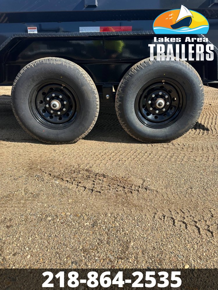 2025 RAWMAXX 83X14 GDX DUMP TRAILER