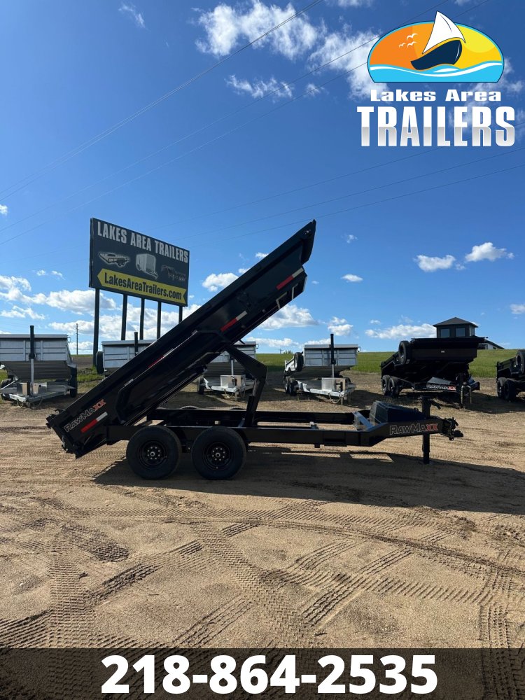 2025 RAWMAXX 83X14 GDX DUMP TRAILER