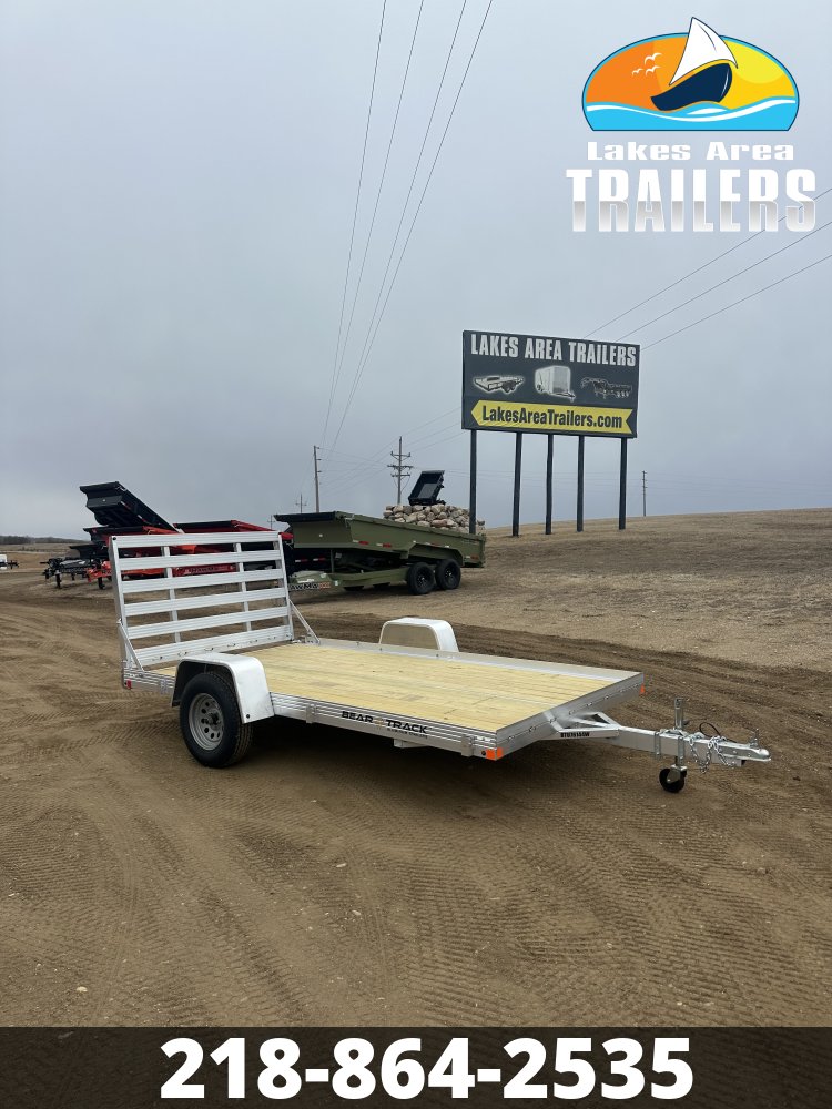 2026 BEAR TRACK 76''X144'' ALUMINUM UTILITY TRAILER