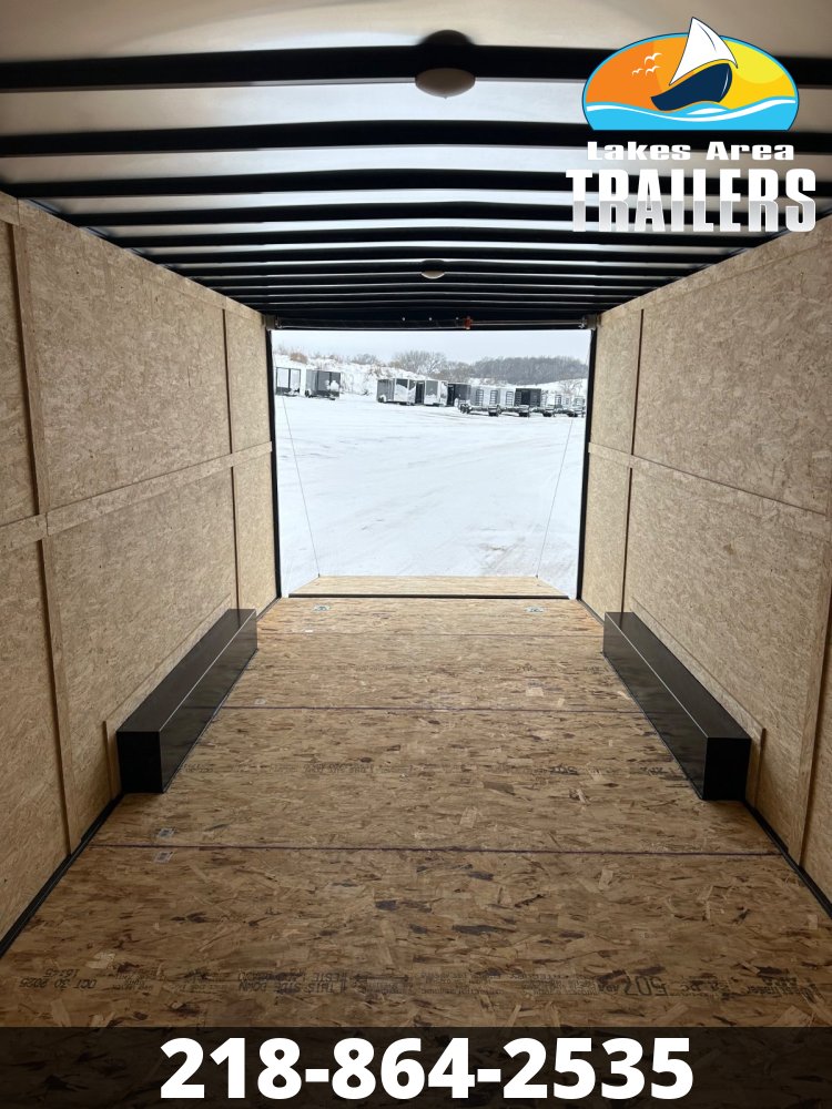 2026 AERO 8.5X20 WHITE ENCLOSED TRAILER