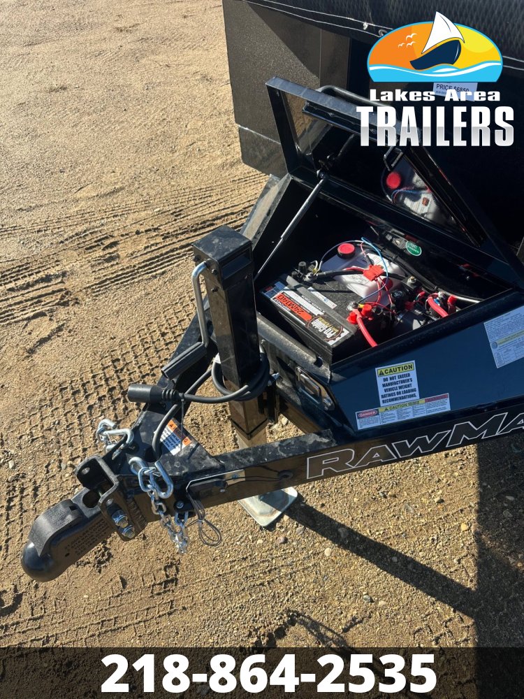 2026 RAWMAXX 5X10 DUMP TRAILER