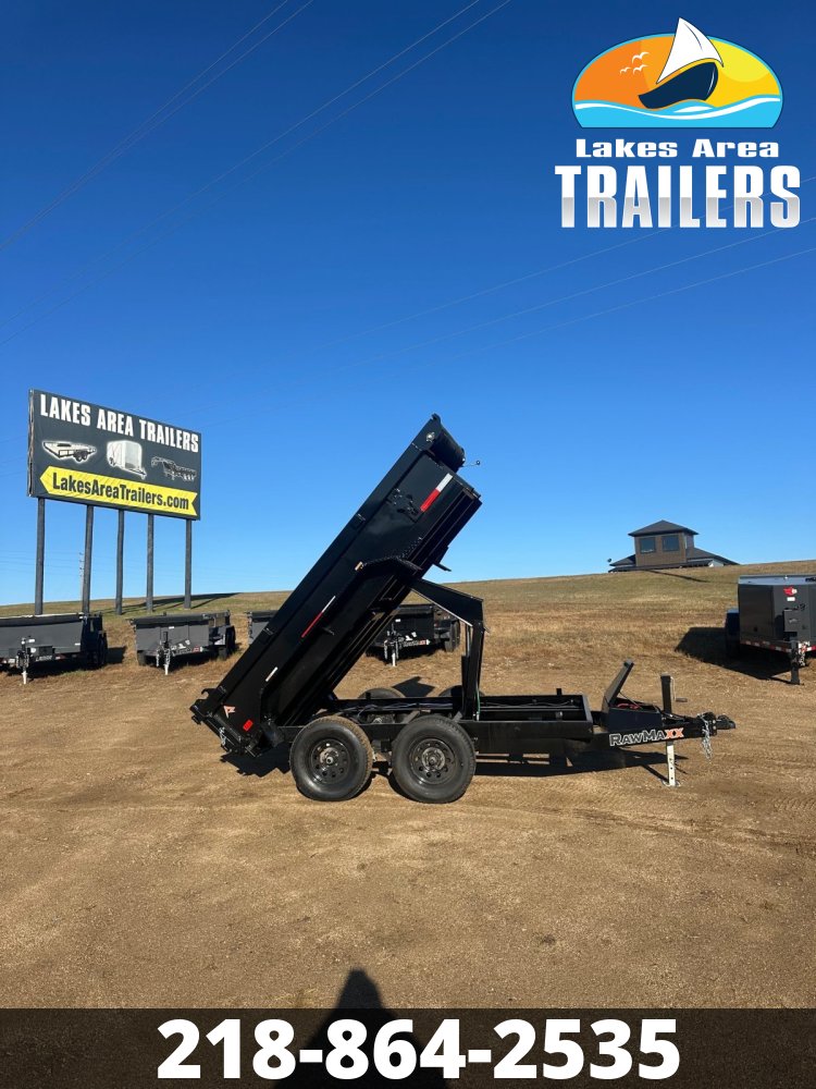 2026 RAWMAXX 5X10 DUMP TRAILER