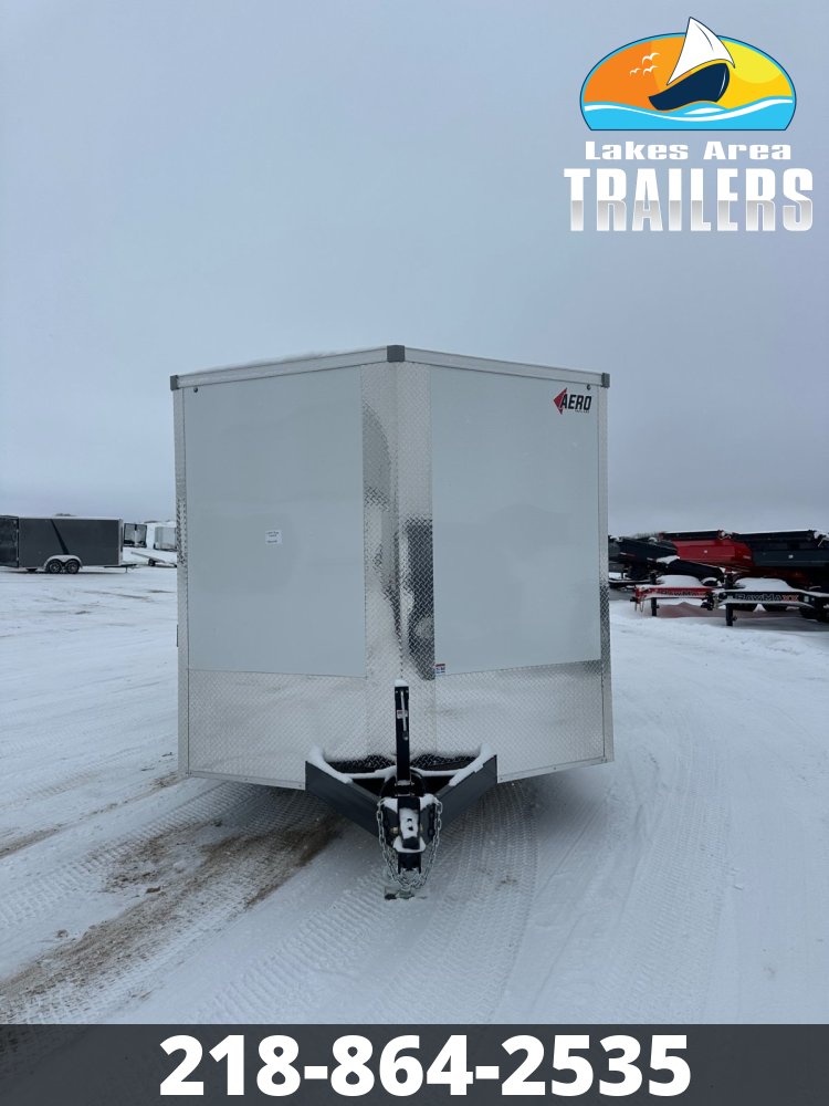 2026 AERO 8.5X20 WHITE ENCLOSED TRAILER