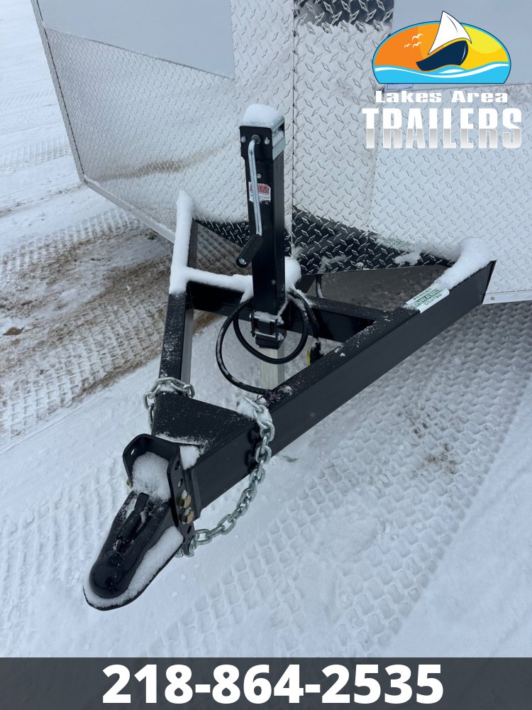 2026 AERO 8.5X20 WHITE ENCLOSED TRAILER