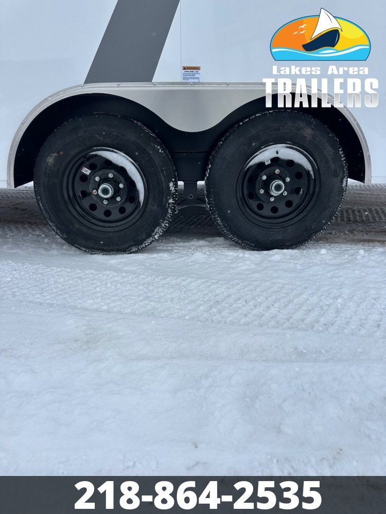 2026 AERO 8.5X20 WHITE ENCLOSED TRAILER