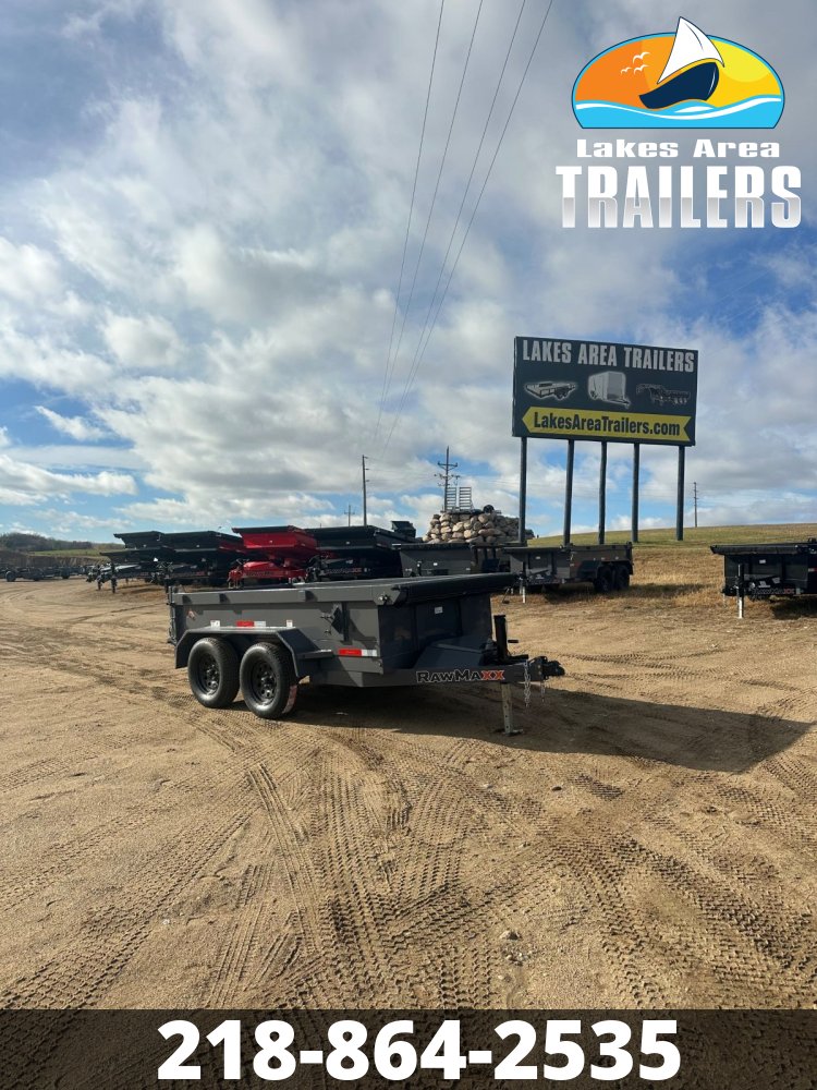 2026 RAWMAXX 5X10 DUMP TRAILER