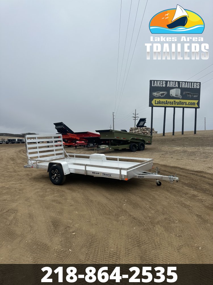 2026 BEAR TRACK 80''X168'' ALUMINUM UTILITY TRAILER