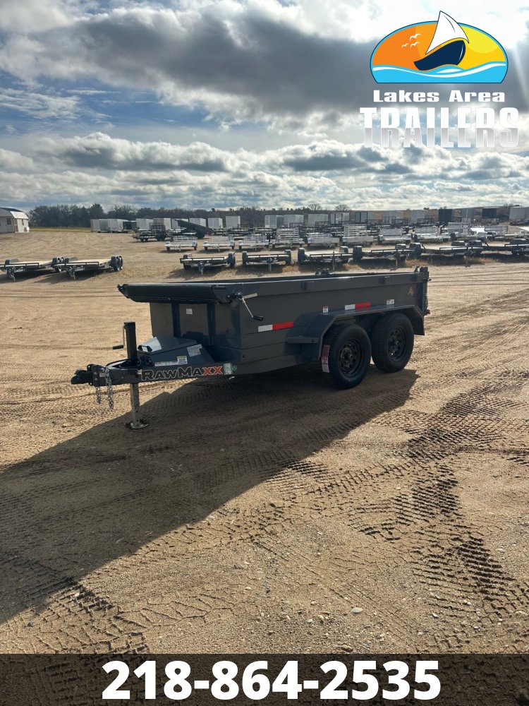 2026 RAWMAXX 5X10 DUMP TRAILER