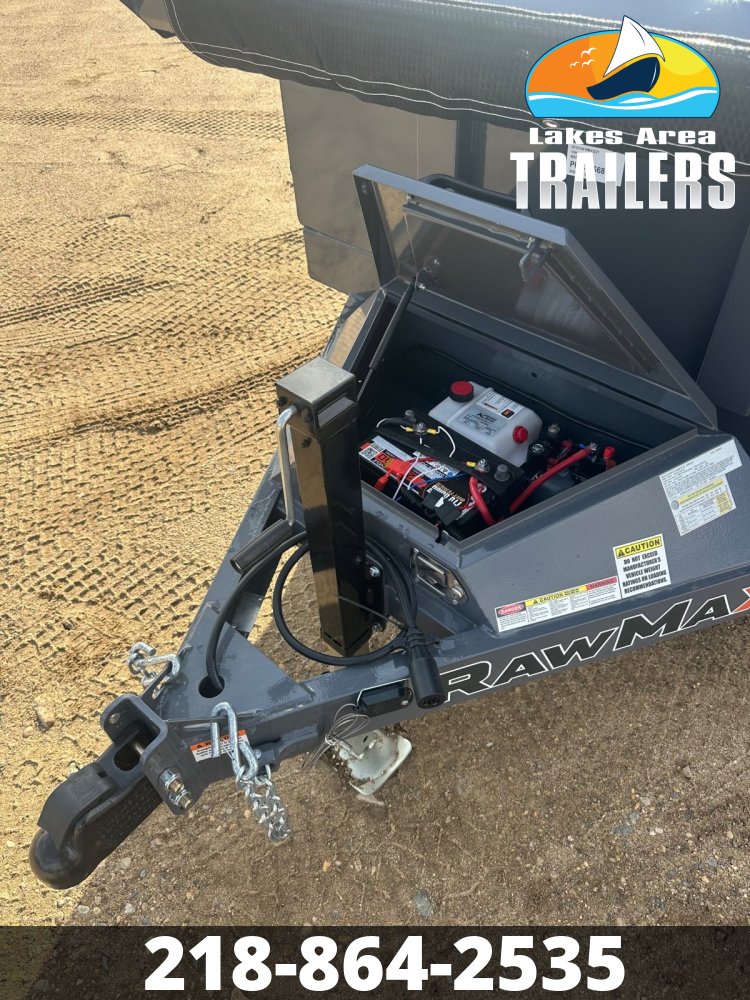 2026 RAWMAXX 5X10 DUMP TRAILER