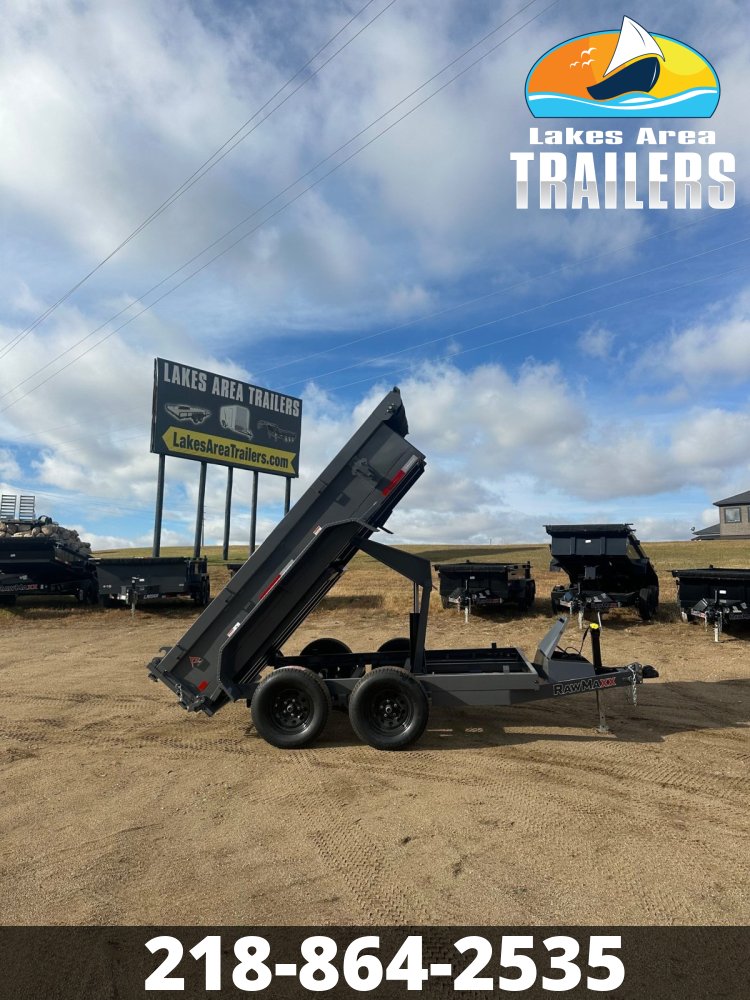2026 RAWMAXX 5X10 DUMP TRAILER
