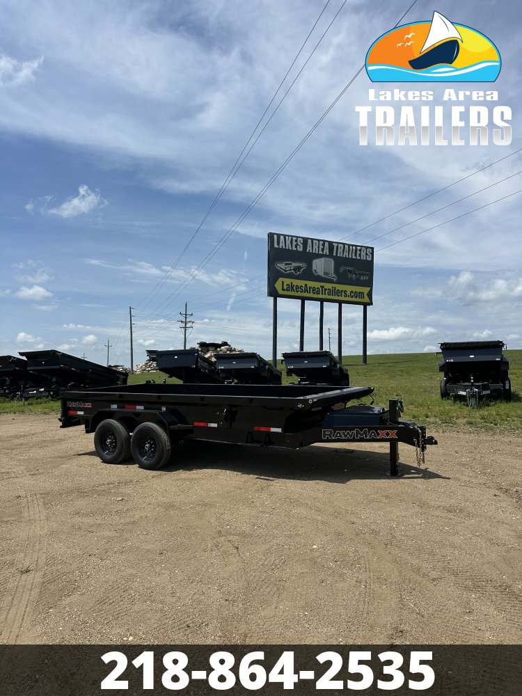 2026 RAWMAXX 83X16 GDX DUMP TRAILER