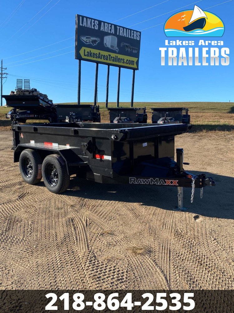 2026 RAWMAXX 5X10 DUMP TRAILER