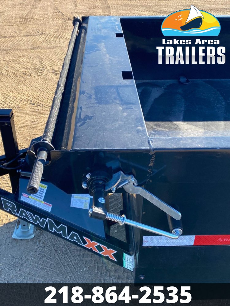 2026 RAWMAXX 5X10 DUMP TRAILER