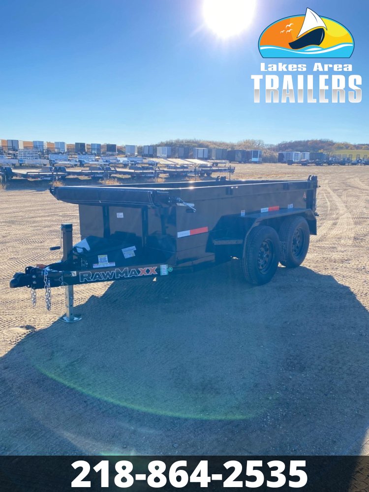 2026 RAWMAXX 5X10 DUMP TRAILER