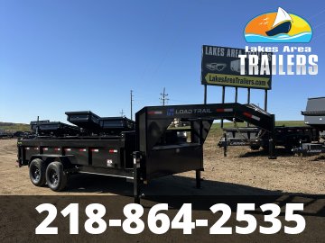 2027 LOAD TRAIL 83X16 GOOSENECK TELESCOPIC DUMP TRAILER