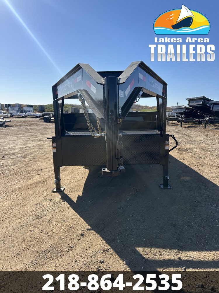 2027 LOAD TRAIL 83X16 GOOSENECK TELESCOPIC DUMP TRAILER