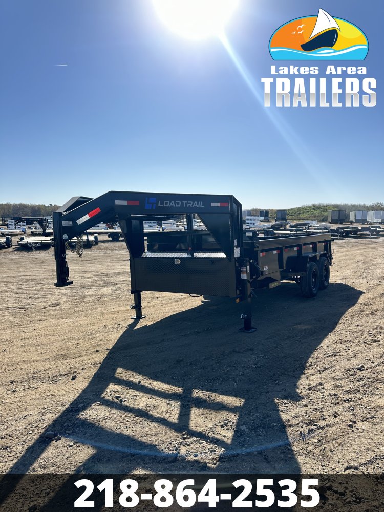 2027 LOAD TRAIL 83X16 GOOSENECK TELESCOPIC DUMP TRAILER