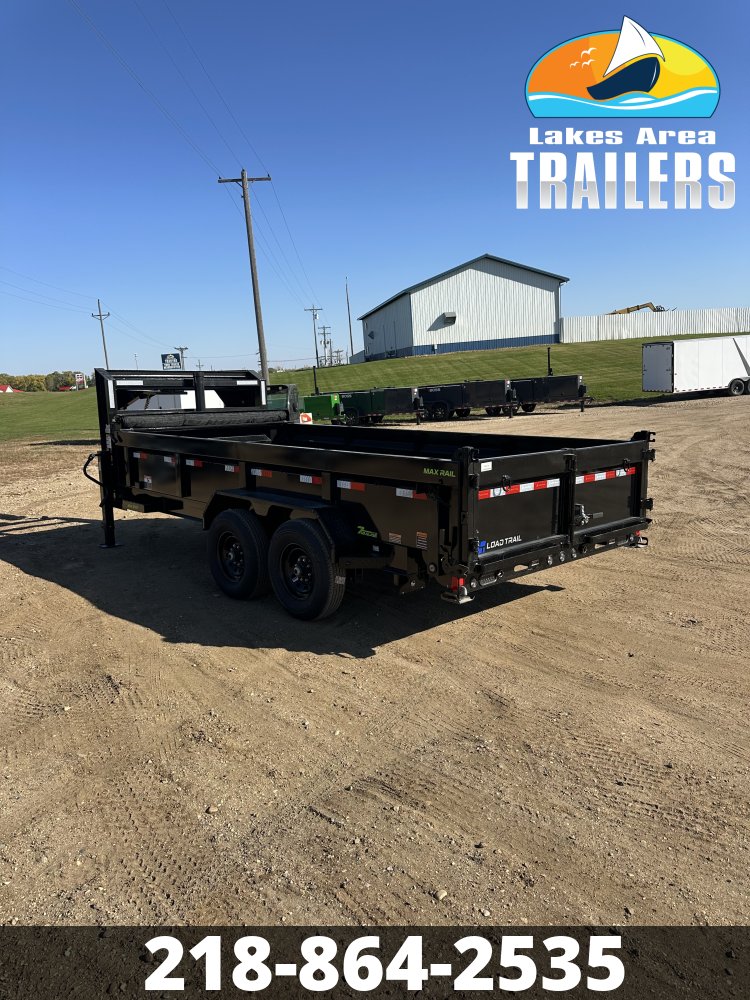 2027 LOAD TRAIL 83X16 GOOSENECK TELESCOPIC DUMP TRAILER