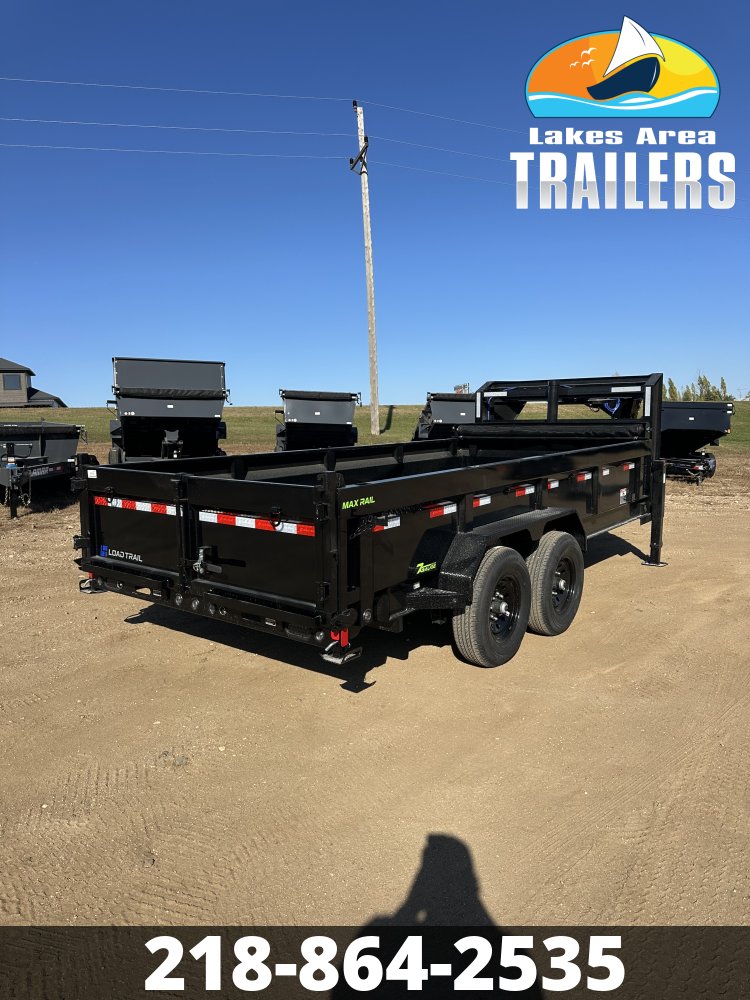 2027 LOAD TRAIL 83X16 GOOSENECK TELESCOPIC DUMP TRAILER