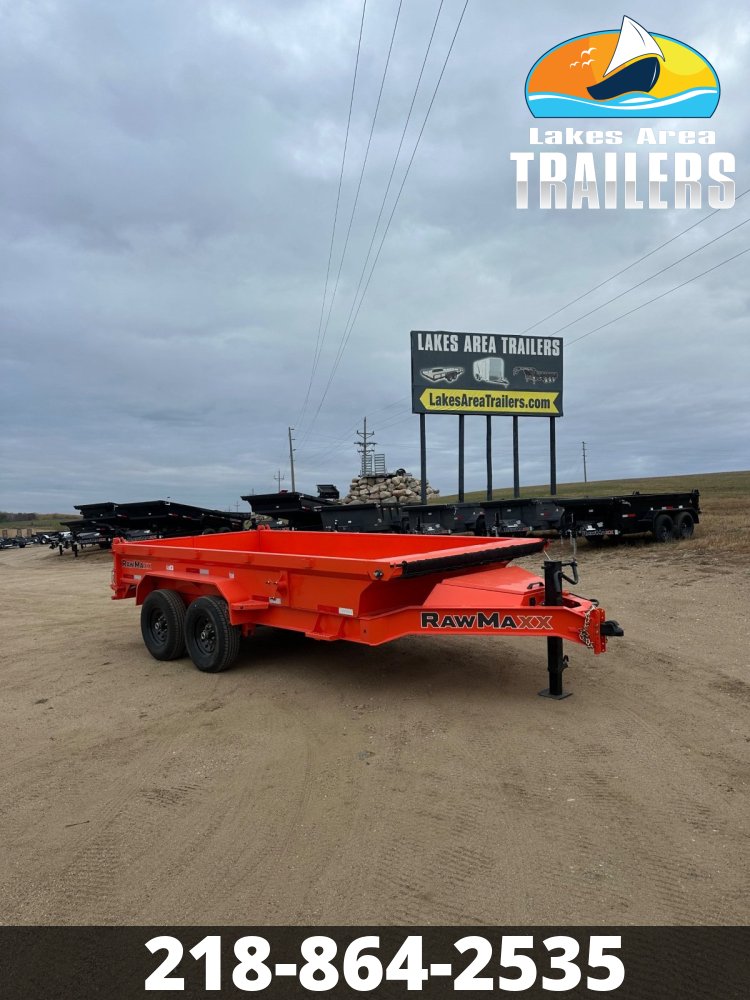 2026 RAWMAXX 83X14 GDX DUMP TRAILER