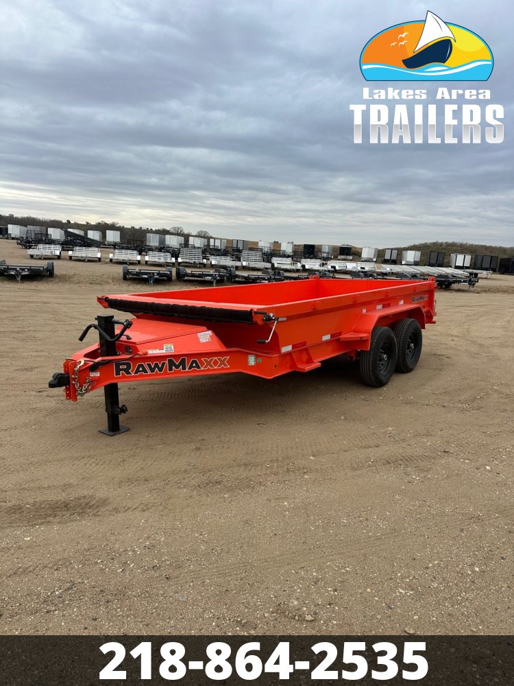 2026 RAWMAXX 83X14 GDX DUMP TRAILER