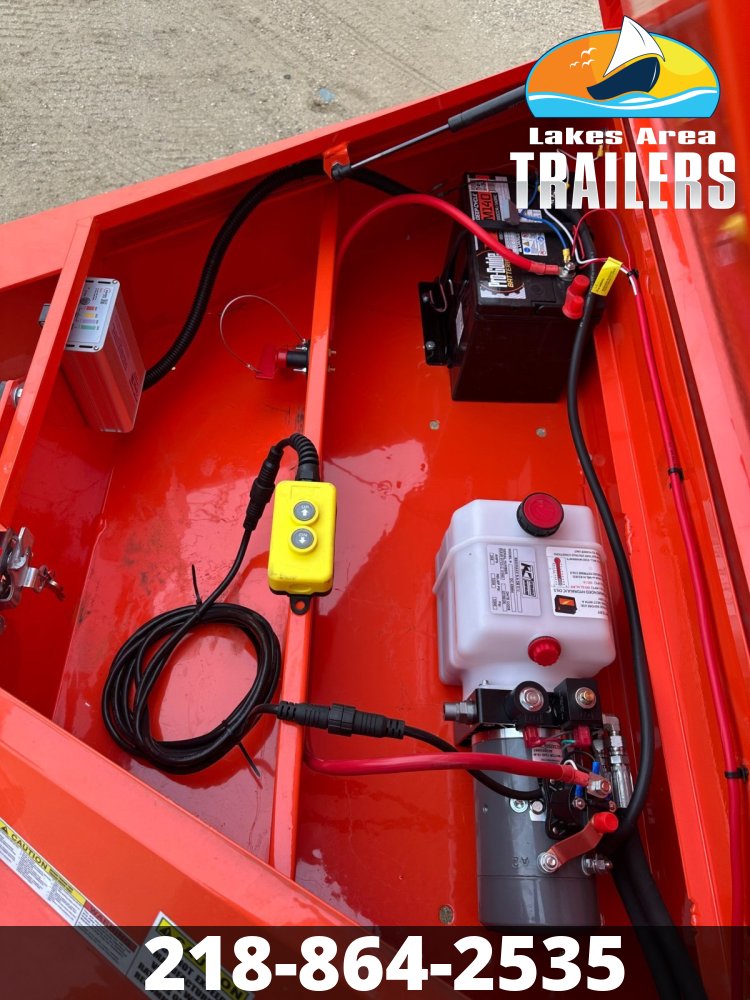 2026 RAWMAXX 83X14 GDX DUMP TRAILER