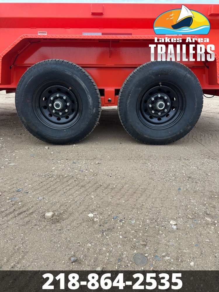 2026 RAWMAXX 83X14 GDX DUMP TRAILER