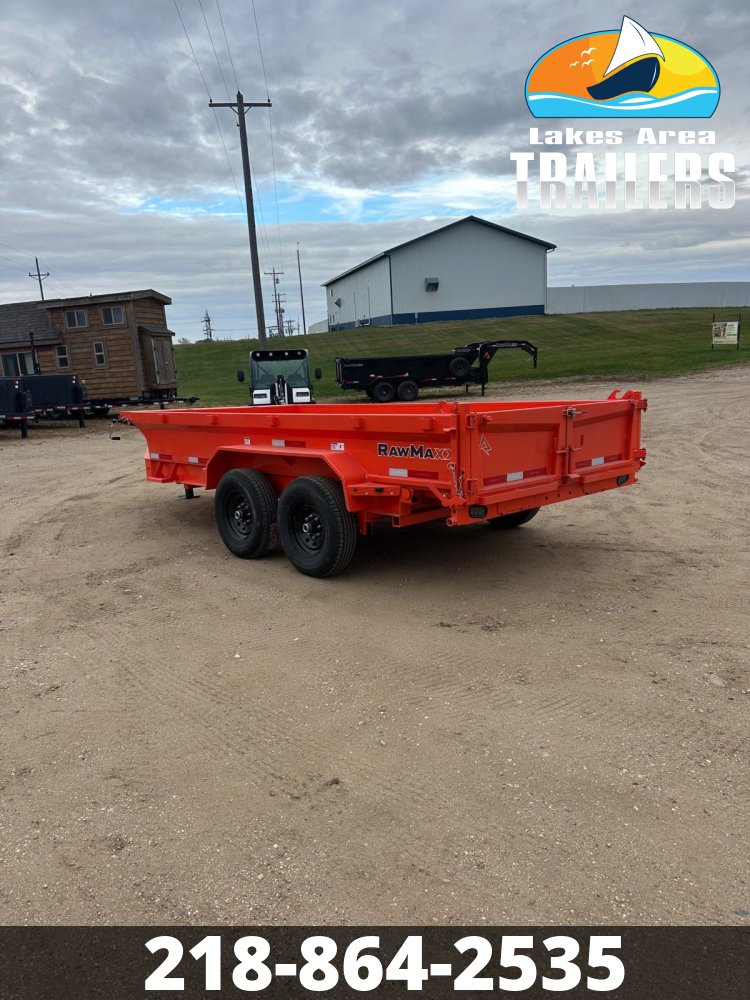 2026 RAWMAXX 83X14 GDX DUMP TRAILER
