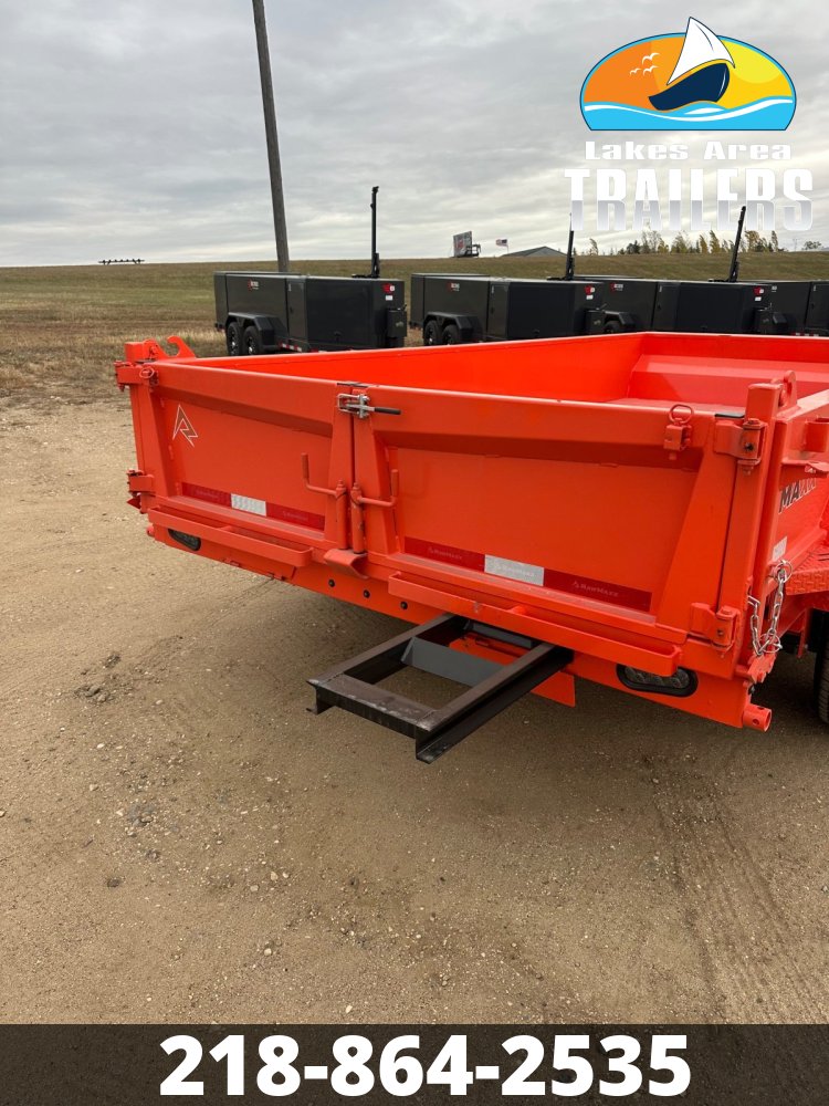 2026 RAWMAXX 83X14 GDX DUMP TRAILER