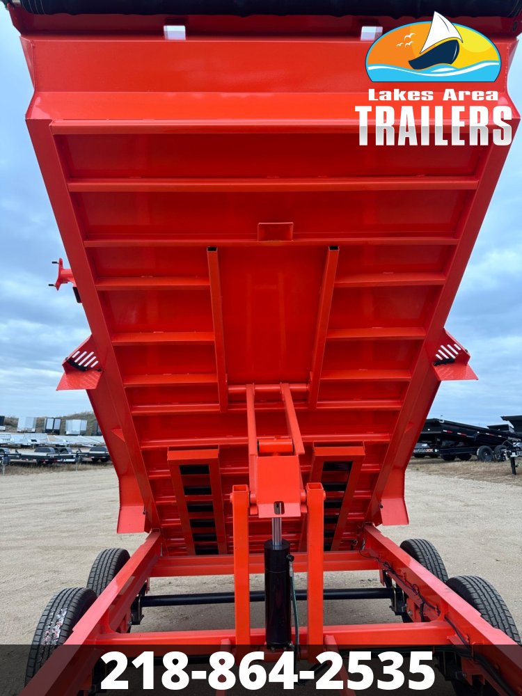 2026 RAWMAXX 83X14 GDX DUMP TRAILER