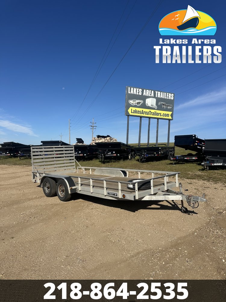 2021 TROPHY 7X16 ALUMINUM UTILITY TRAILER