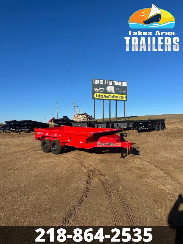 2026 RAWMAXX 83X14 GDX DUMP TRAILER