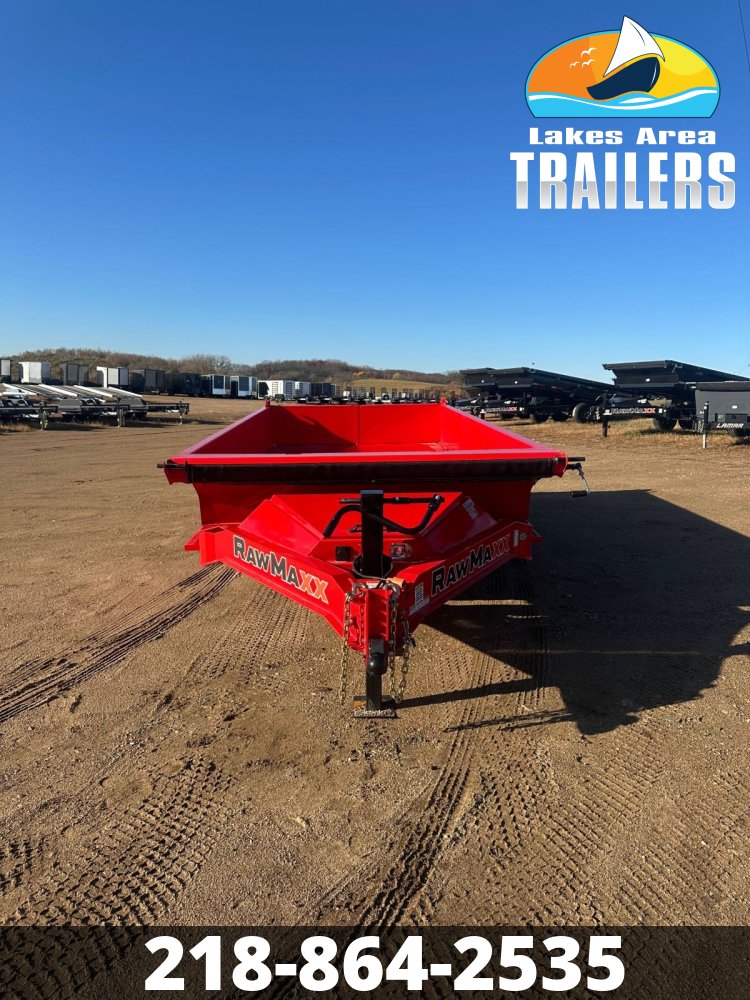2026 RAWMAXX 83X14 GDX DUMP TRAILER
