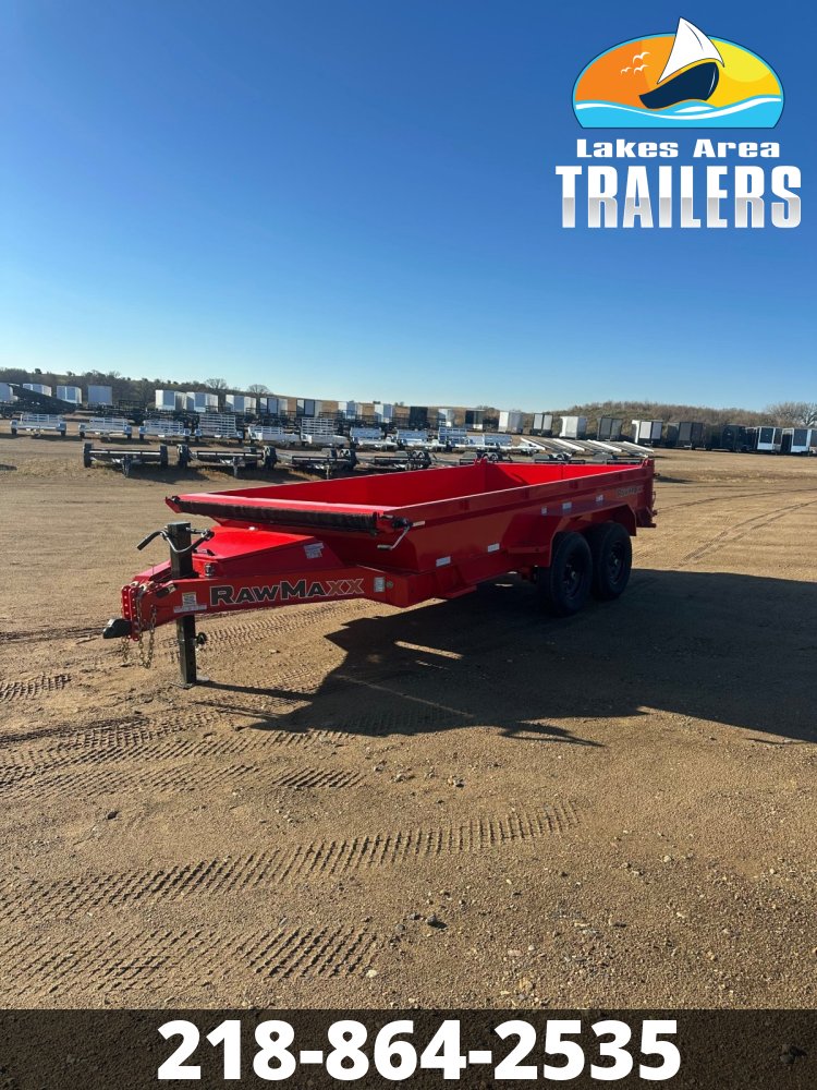 2026 RAWMAXX 83X14 GDX DUMP TRAILER
