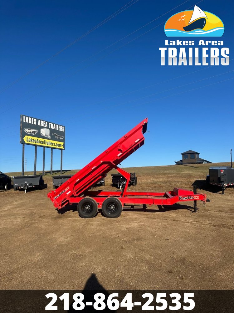 2026 RAWMAXX 83X14 GDX DUMP TRAILER