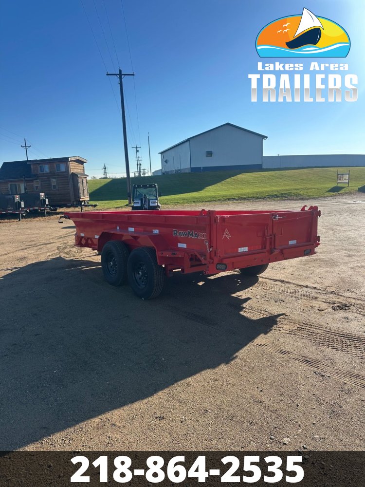 2026 RAWMAXX 83X14 GDX DUMP TRAILER