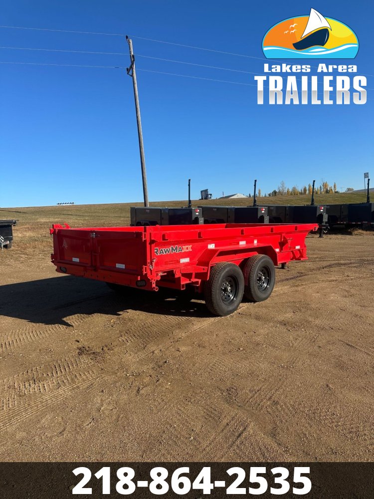 2026 RAWMAXX 83X14 GDX DUMP TRAILER