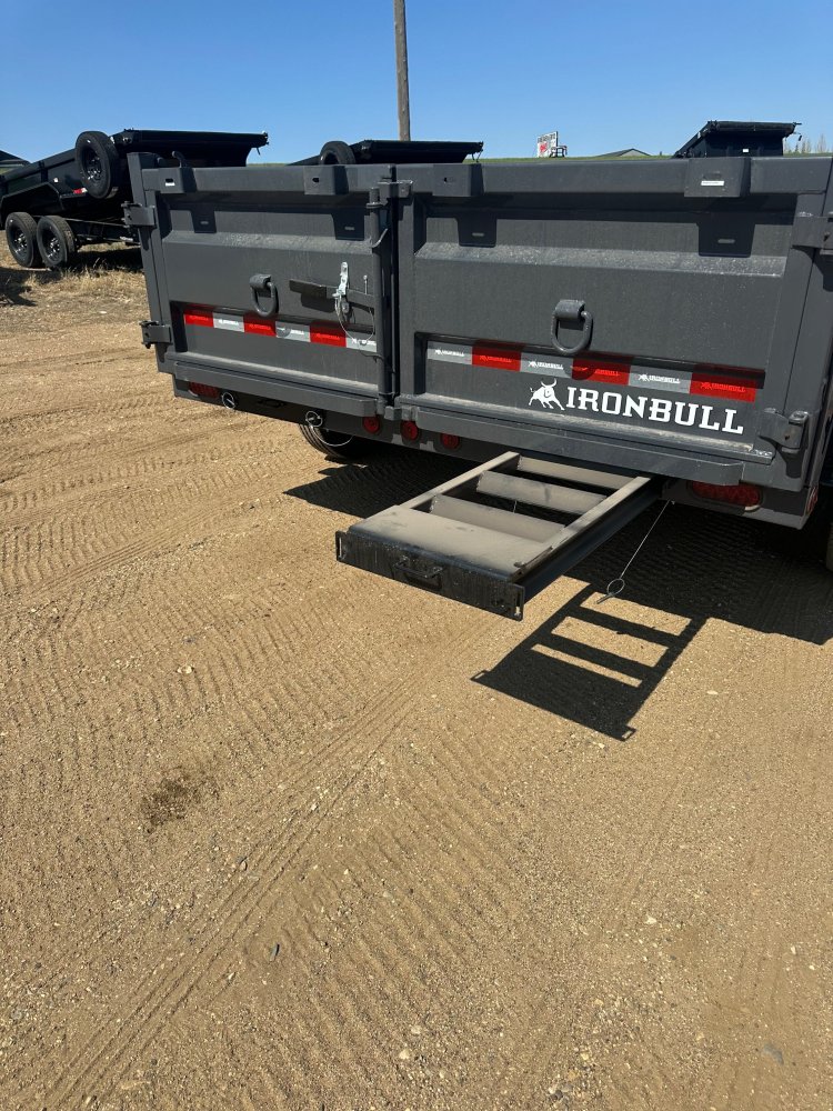 2025 IRON BULL 83X14 DWB DUMP TRAILER