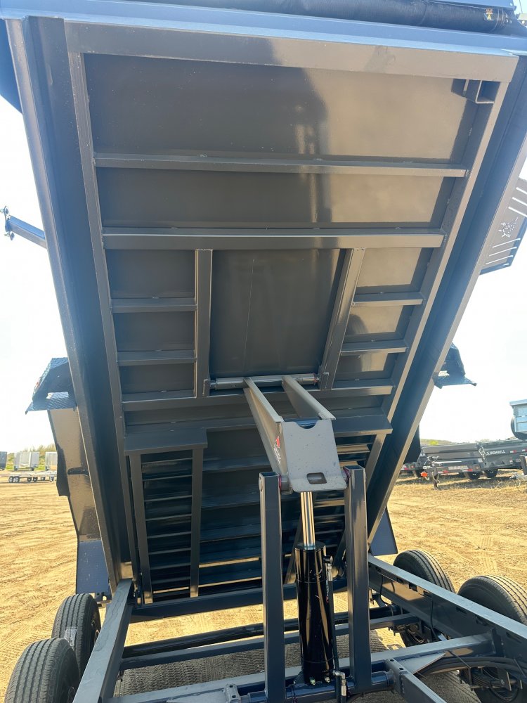 2025 IRON BULL 83X14 DWB DUMP TRAILER
