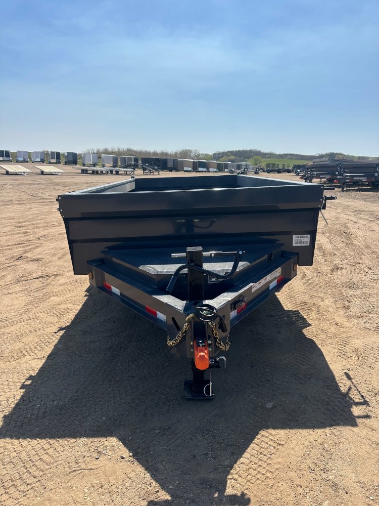2025 IRON BULL 83X14 DWB DUMP TRAILER