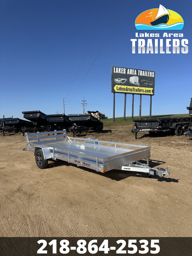 2027 BEAR TRACK 80''X180'' ALUMINUM UTILITY TRAILER