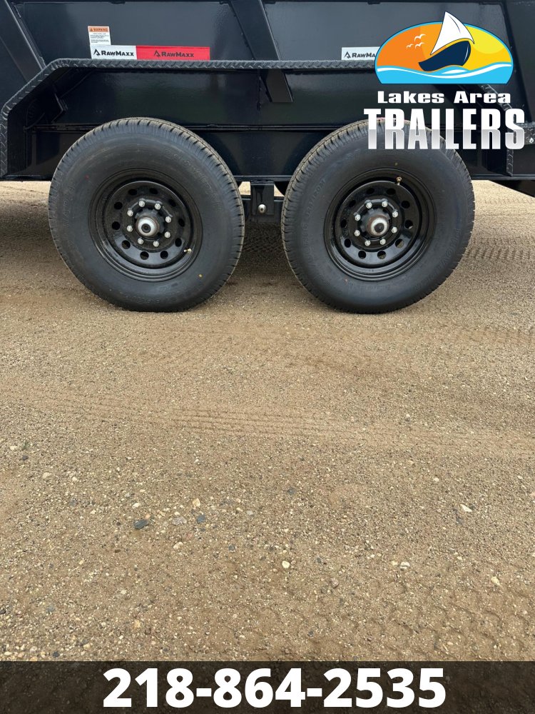 2026 RAWMAXX 83X14 LPX DUMP TRAILER