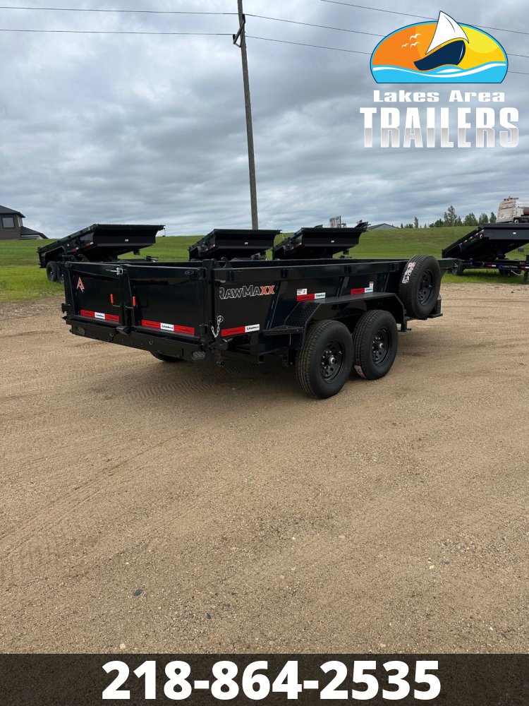 2026 RAWMAXX 83X14 LPX DUMP TRAILER